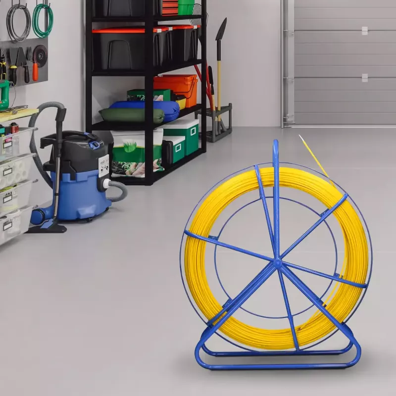 Pręt do przeciągania kabli Extralink Pilot 3,8 mm 25 m włókno szklane FRP żółty