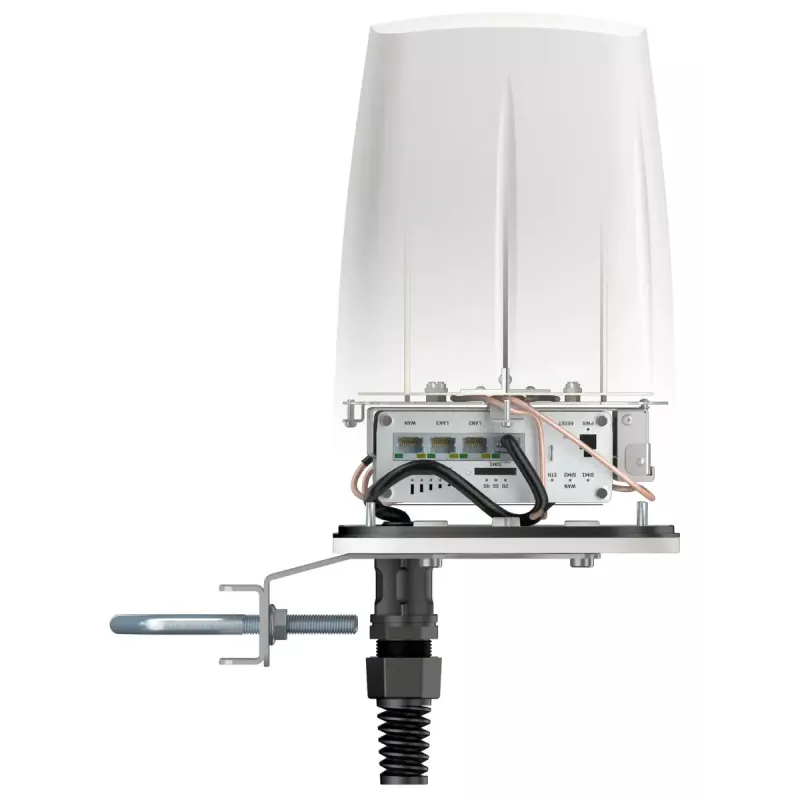 Dookólna antena sieciowa QuWireless QuSpot PoE/LAN 4 dBi, 0,694–6 GHz, polaryzacja pionowa