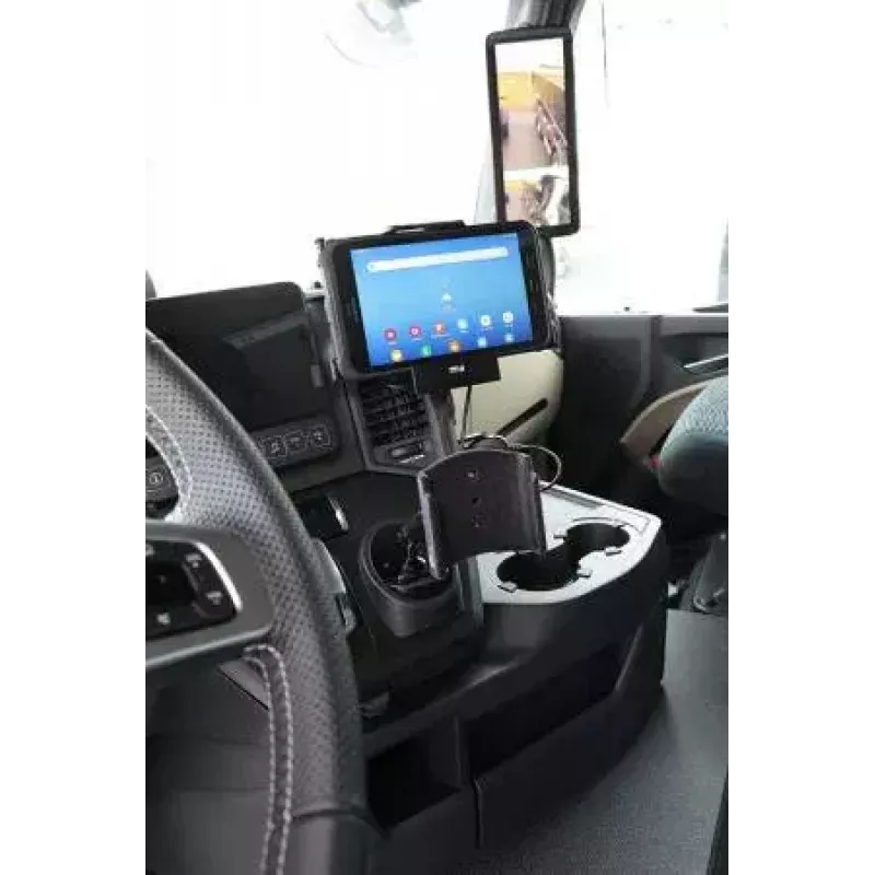 Uchwyt pasywny Brodit 213558 Komputer mobilny Telefon komórkowy Smartfon Nawigator Czarny