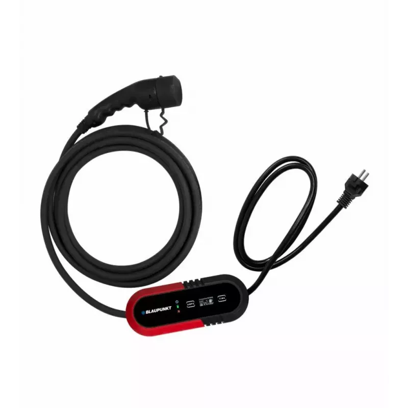 Blaupunkt P1PM2T2 Czarna Stacja Ładowania Plastikowa Podłogowa 3700W 8m Przewód