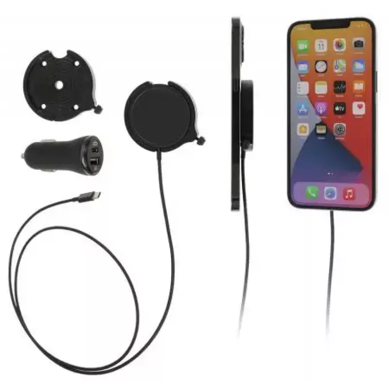 Aktywny uchwyt Brodit 216324 Telefon komórkowy Smartphone Czarny