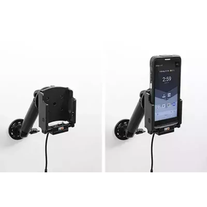 Aktywny uchwyt Brodit 713343 Mobilny komputer Smartfon Czarny
