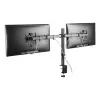Uchwyt monitorowy Deltaco GAM-040 81,3 cm (32 cale) Biurkowy Czarny