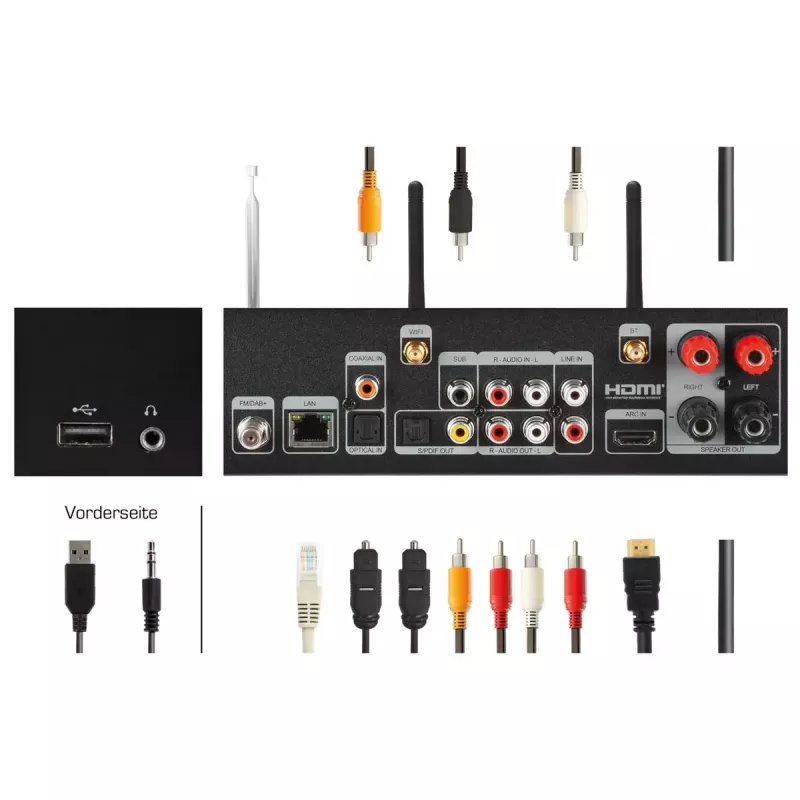 Imperial DABMAN i560 CD Cyfrowe Radio Internetowe 60W DAB+