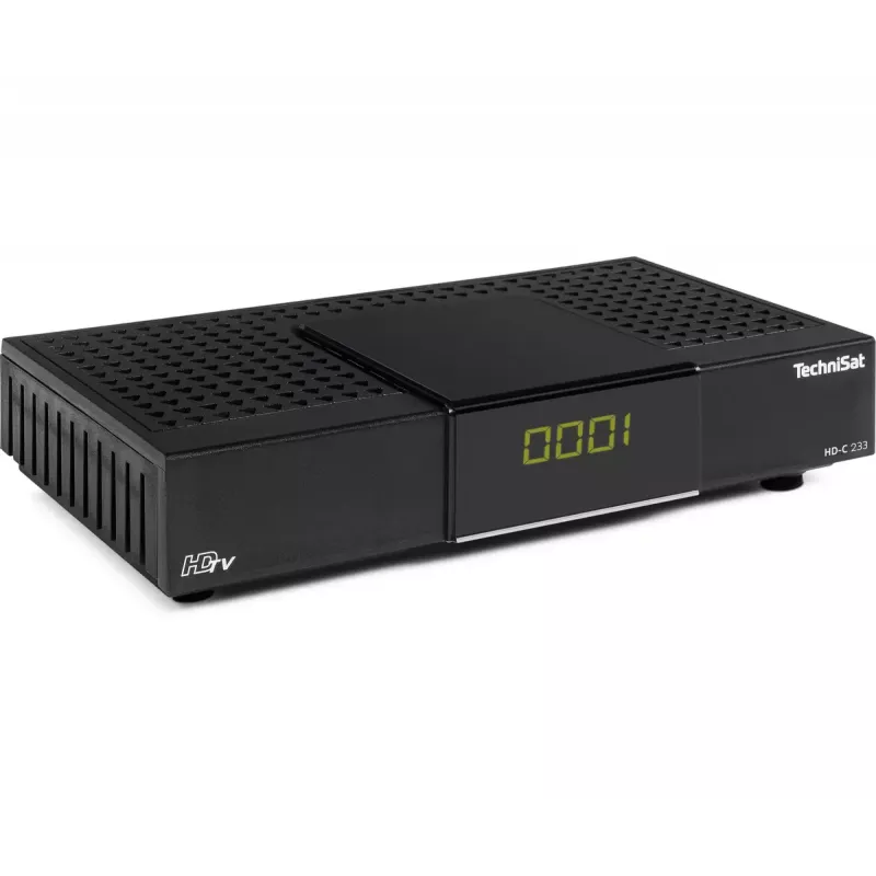 Odbiornik kablowy TechniSat HD-C 233 Czarny DVB-C 1 tuner