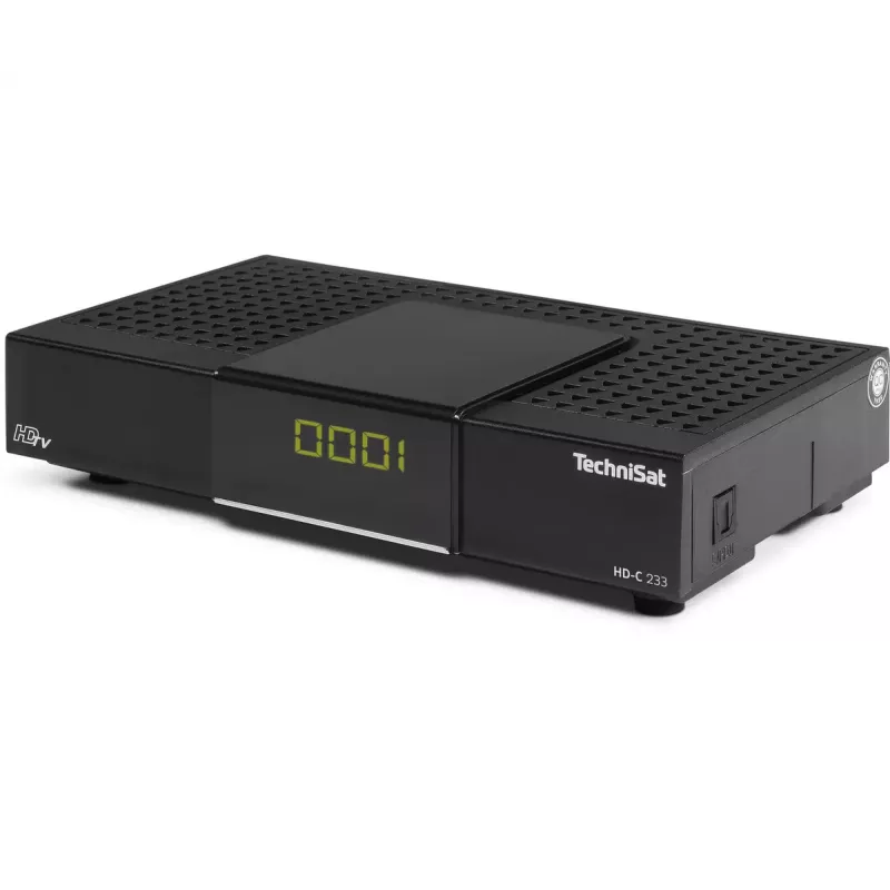 Odbiornik kablowy TechniSat HD-C 233 Czarny DVB-C 1 tuner