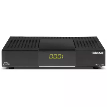 Odbiornik kablowy TechniSat HD-C 233 Czarny DVB-C 1 tuner