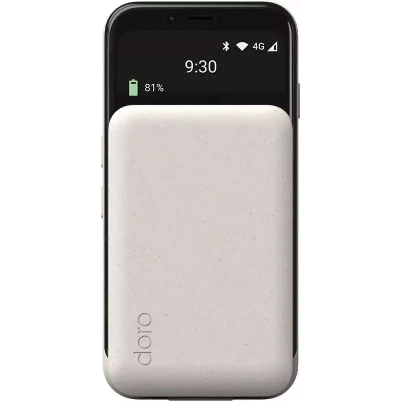 Smartfon Doro Aurora A20 4.5 cala 4 GB 64 GB Czarny Biały