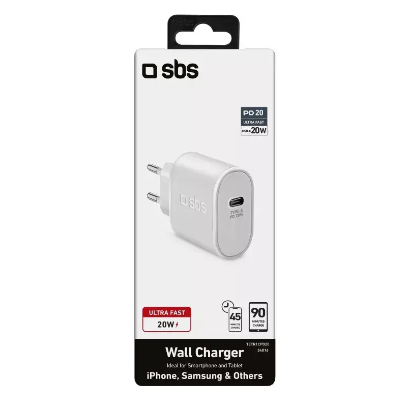 Ładowarka sieciowa SBS 20 W z Power Delivery