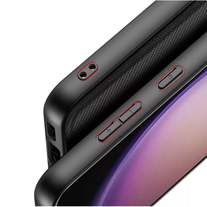 Etui na telefon Nevox StyleShell NYLO Samsung Galaxy S24 Plus Czarny 16,8 cm