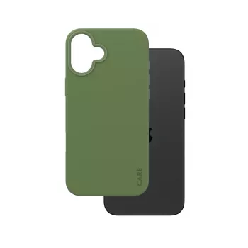 PanzerGlass CARE™ by ® Case zielony z MagSafe iPhone 16 Plus