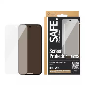 Ochrona ekranu PanzerGlass SAFE. by ® Google Pixel 9 | 9 Pro Ultra-Wide Fit Scratch Shock Resistant