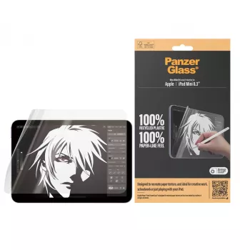 PanzerGlass ® GraphicPaper® Ochrona ekranu iPad Mini 8.3'' (2021, 2024) | Ultra-Wide Fit