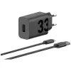 Motorola TurboPower 33 W – ładowarka sieciowa USB-A na USB-C ze zintegrowanym kablem