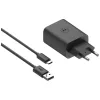 Motorola TurboPower 33 W – ładowarka sieciowa USB-A na USB-C ze zintegrowanym kablem
