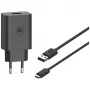 Motorola TurboPower 33 W – ładowarka sieciowa USB-A na USB-C ze zintegrowanym kablem