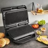 Grill kontaktowy Tefal Optigrill+ XL GC727810 2000W, prostokątny, regulowany termostat, czarny, 445×365×175mm
