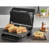 Grill kontaktowy Tefal Optigrill+ XL GC727810 2000W, prostokątny, regulowany termostat, czarny, 445×365×175mm