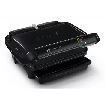 Grill kontaktowy Tefal OptiGrill Elite GC7508 Czarny Termoplastyczny Prostokątny