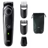 Braun BeardTrimmer 3 Trymer do Brody 3 BT3440, Zmywalny, Zasilany bateriami, Czarny