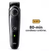 Braun BeardTrimmer 3 Trymer do Brody 3 BT3440, Zmywalny, Zasilany bateriami, Czarny