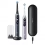 Obrotowo-oscylacyjna szczoteczka do zębów Oral-B iO 80363731 Czarny Srebrny Dorośli Pielęgnacja dziąseł Wrażliwy Wybielanie