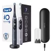 Obrotowo-oscylacyjna szczoteczka do zębów Oral-B iO 80363731 Czarny Srebrny Dorośli Pielęgnacja dziąseł Wrażliwy Wybielanie