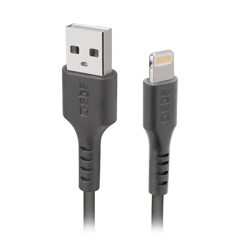 Kabel Lightning na USB A SBS Mobile TECABLEUSBIP589K – 1 m, USB 2.0, czarny