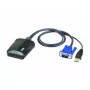 Adapter konsoli KVM ATEN CV211 do laptopa USB Crash Cart