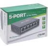 InLine przełącznik sieciowy Gigabit 5-portowy, 1 Gb/s, desktop, metalowa obudowa, bez wentylatora