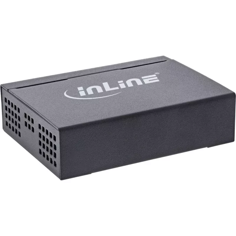 InLine przełącznik sieciowy Gigabit 5-portowy, 1 Gb/s, desktop, metalowa obudowa, bez wentylatora