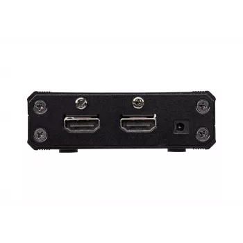 ATEN 3-Port True 4K HDMI Switch, HDMI, Metal, Czarny, 60 Hz, 5 m, 3840 x 2160, 4096 x 2160
