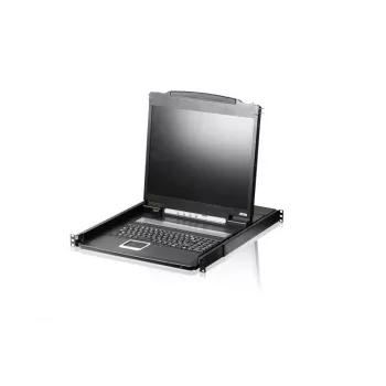 ATEN CL1000N konsola rackowa 48,3 cm (19 cali) Czarna 1U