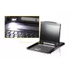 ATEN CL1000N konsola rackowa 48,3 cm (19 cali) Czarna 1U