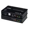 Przedłużacz AV KVM ATEN CE801 — USB True 4K HDMI przez Cat6 (4K @ 70 m / FHD @ 100 m), HDMI i USB typu A, czarny