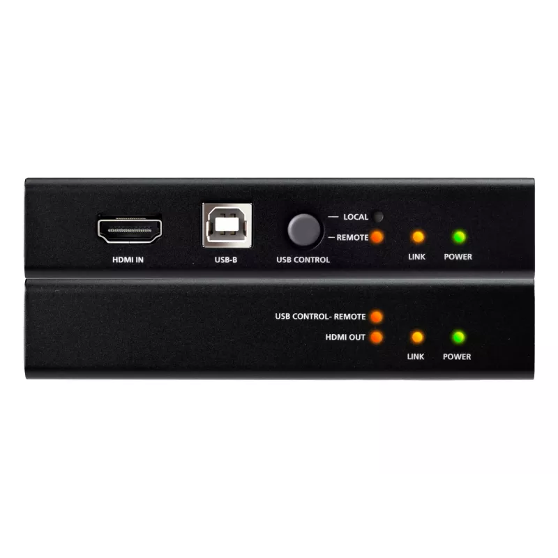 Przedłużacz AV KVM ATEN CE801 — USB True 4K HDMI przez Cat6 (4K @ 70 m / FHD @ 100 m), HDMI i USB typu A, czarny