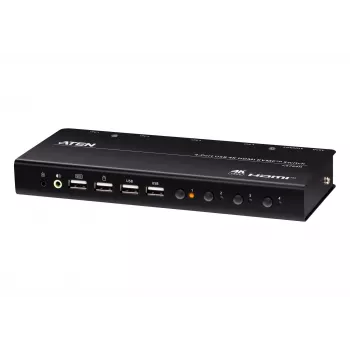 ATEN 4-portowy przełącznik USB 4K HDMI KVMP USB klawiatura mysz wideo