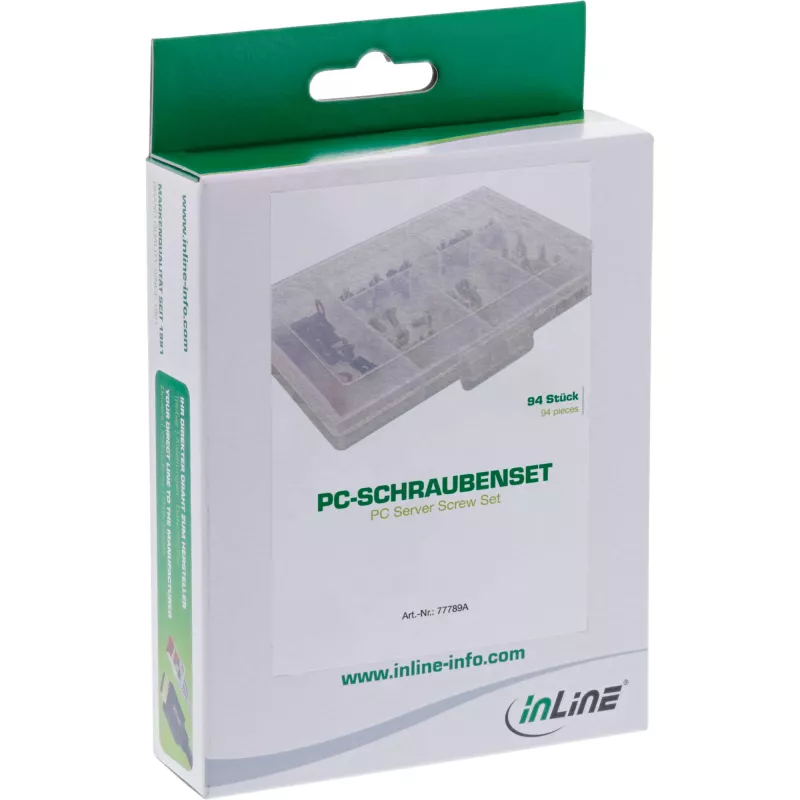 Zestaw śrub do serwera PC InLine 94 szt.
