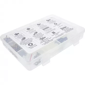 Zestaw śrub do PC / serwera InLine w etui, łącznie 550 szt.