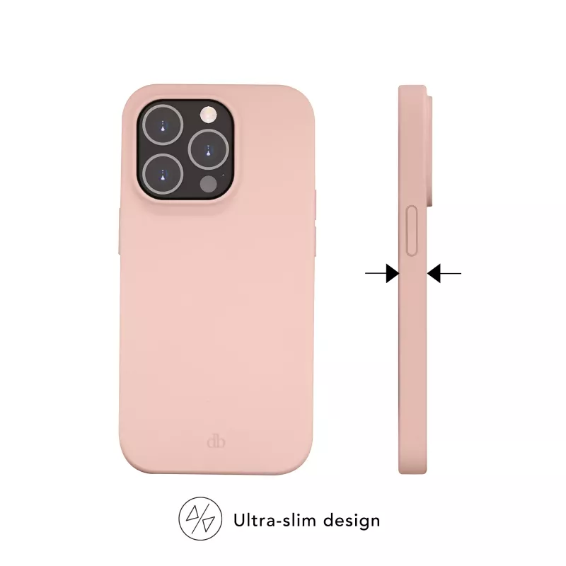 Cover dbramante1928 Monaco iPhone 14 Pro Max Różowy piasek