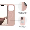 Cover dbramante1928 Monaco iPhone 14 Pro Max Różowy piasek