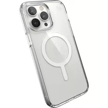 Speck Presidio Perfect Clear + MS Apple iPhone 14 Pro Max Clear - wytrzymałe etui z Microban