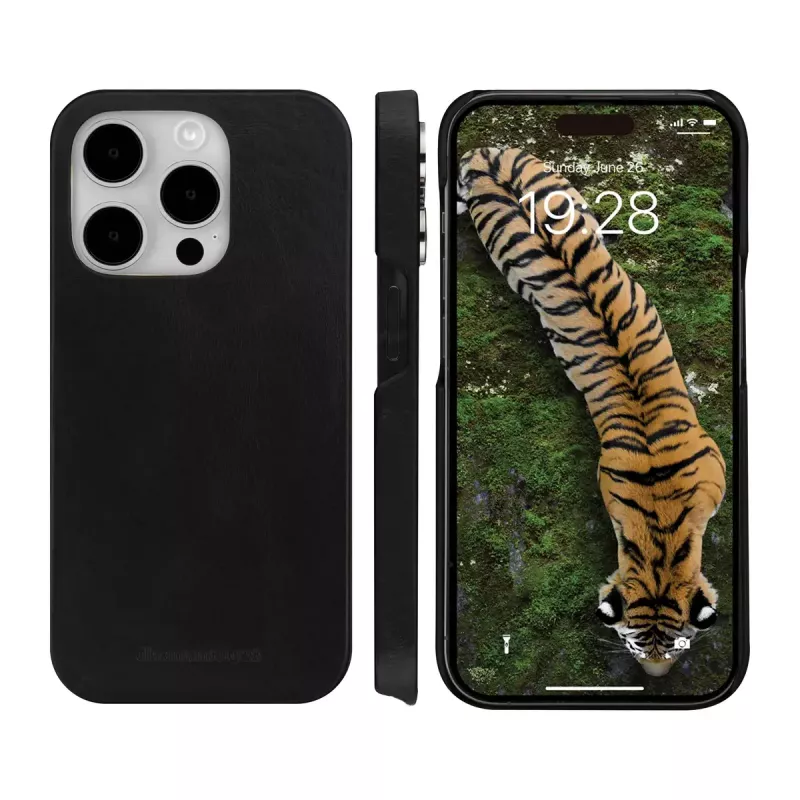 Etui z klapką dbramante1928 Lynge iPhone 15 Pro Czarny