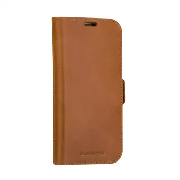 Etui Folio dbramante1928 Lynge iPhone 15 Plus Brązowe
