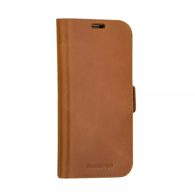 Etui Folio dbramante1928 Lynge iPhone 15 Plus Brązowe