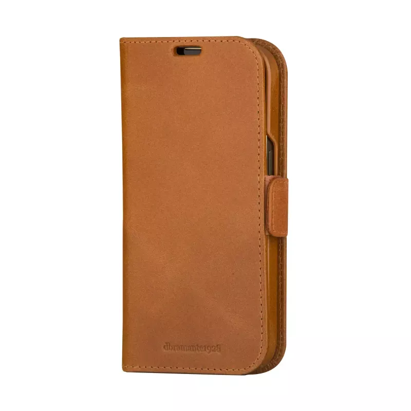 Etui Folio dbramante1928 Lynge iPhone 15 Plus Brązowe
