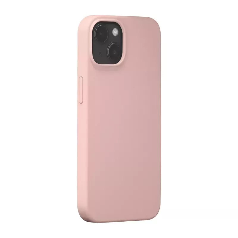 dbramante1928 Monaco silikonowe etui z MagSafe do iPhone'a 15 w kolorze Pink Sand