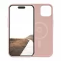 dbramante1928 Monaco silikonowe etui z MagSafe do iPhone'a 15 w kolorze Pink Sand