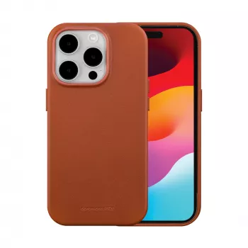 Etui dbramante1928 Roskilde iPhone 15 Pro Tan Monochromatic czerwony