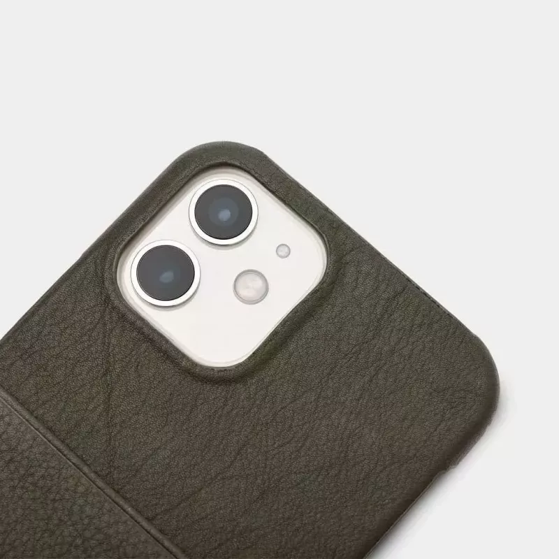 Cover Trunk TR-BC1261-GRE do iPhone 12 zielony 15,5 cm